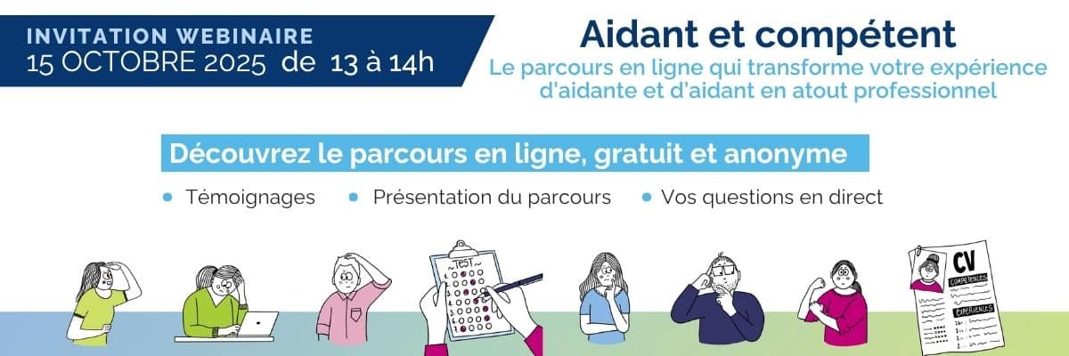 Lien vers le formulaire d'inscription aidant et compétent