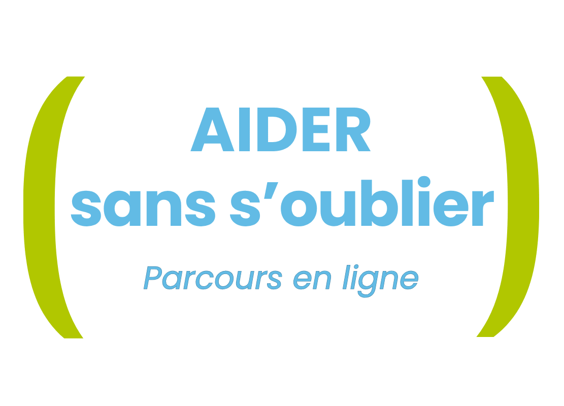 Logo Aider sans s'oublier, parcours d'accompagnement en ligne
